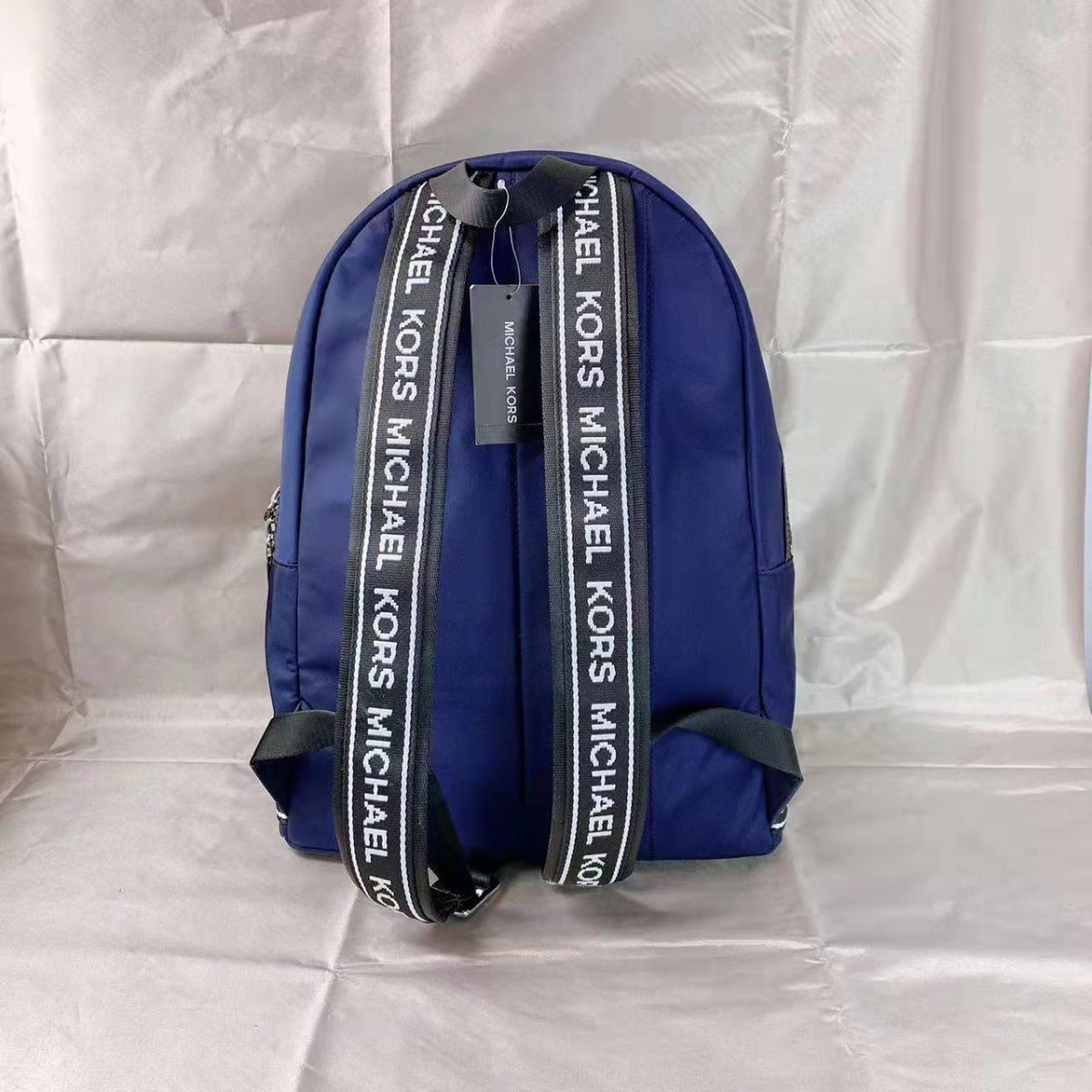 Michael Kors Kent 37S0SKNB2C Nylon Backpack In INDIGO Michael Kors Kent 37S0SKNB2C Nylon Backpack In INDIGO